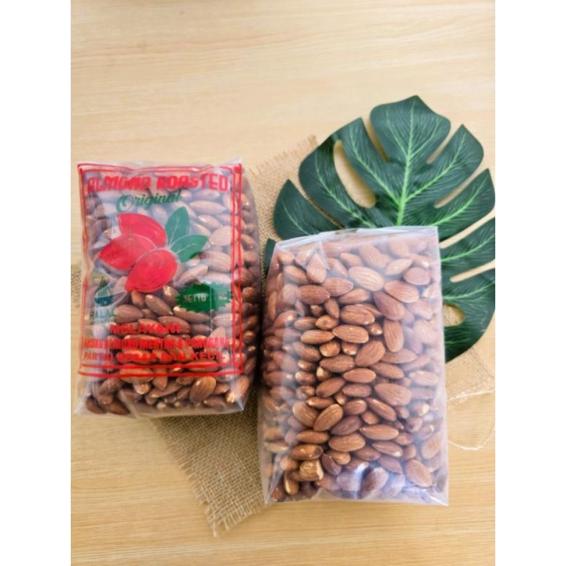 

(1kg) Kacang Almond matang kupas kulit || Almond Roasted siap makan