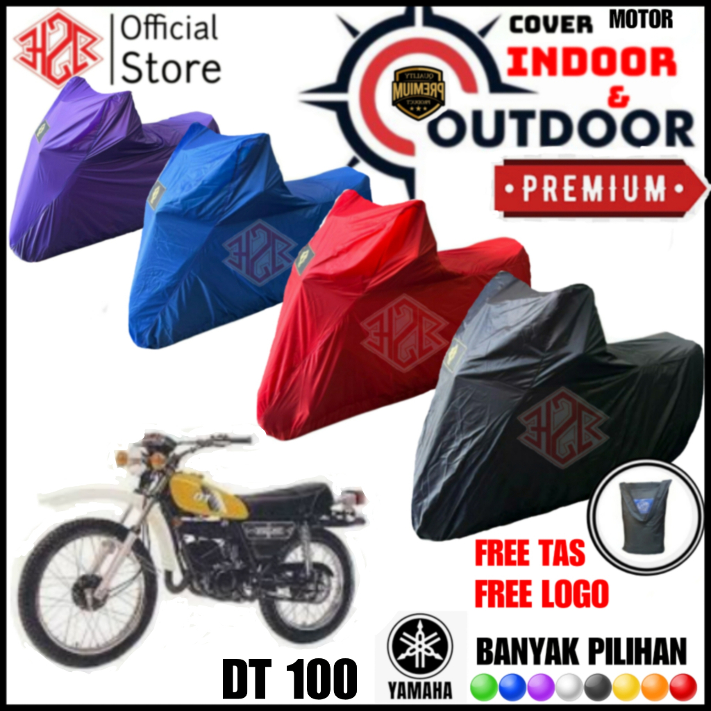 Cover Motor Yamaha Dt 100, Cover Motor Dt100, Sarung Motor DT 100, Mantel MotorPolyester Waterproof