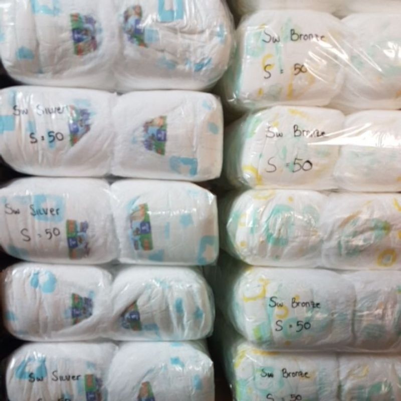 36pcs Popok Curah Anak terlaris termurah / Size Perekat, S, M, L .xl