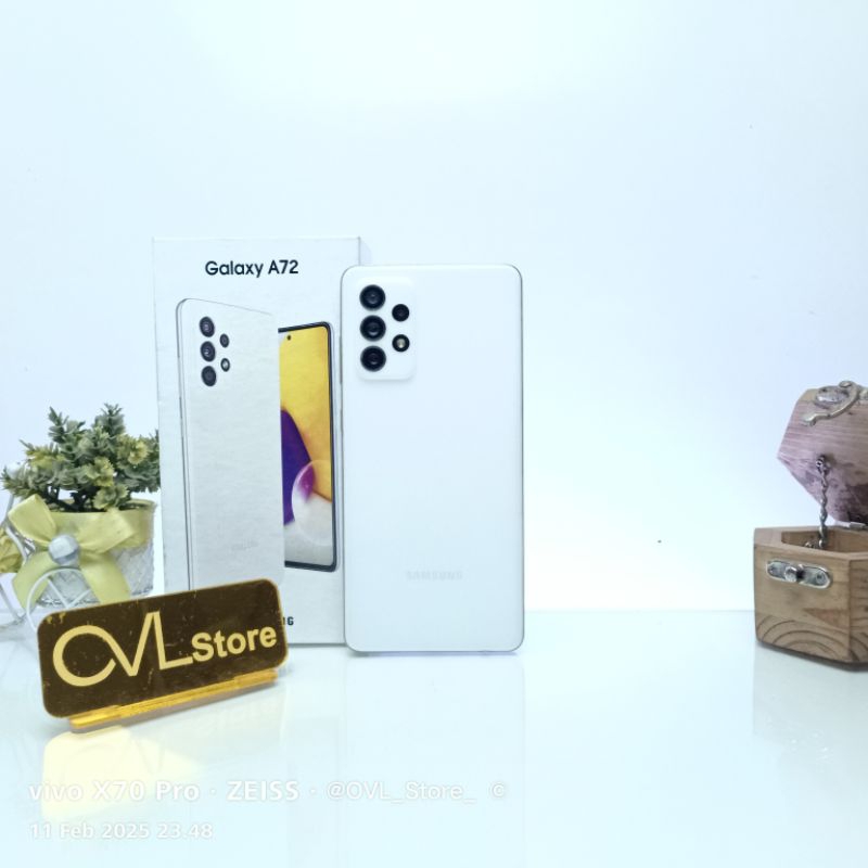 Samsung A72 RAM 8/128 GB HP Second Murah Garansi Resmi