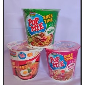 SAMAWA - POP MIE MINI 43 GR RASA AYAM BAWANG/MIE GORENG/BAKSO