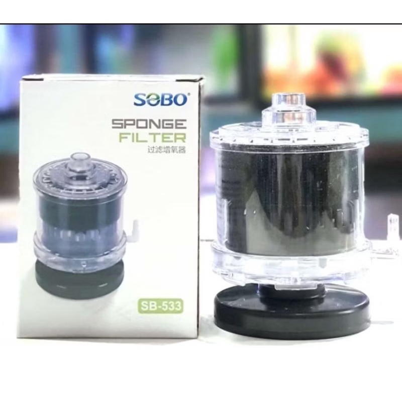 Sponge filter aquarium Bio sponge biofoam filter aquarium Sobo SB-533