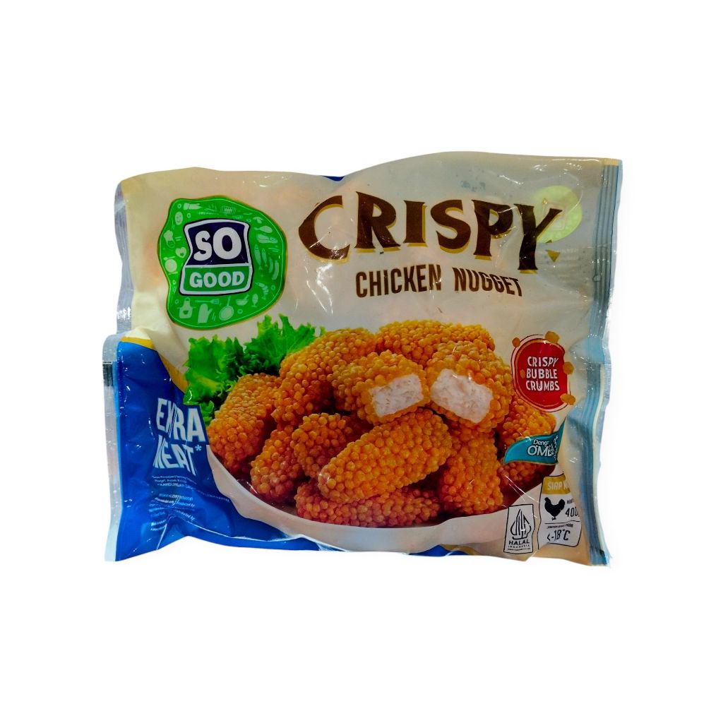

SG - Crispy Chicken Nugget 400 gr - so good frozen food