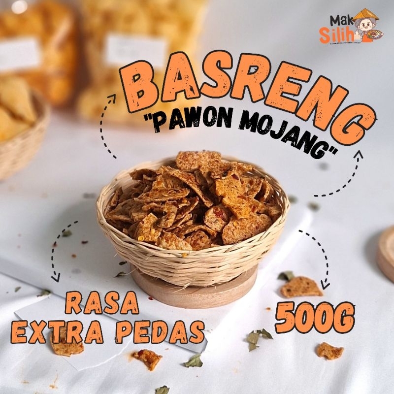 

[Pawon Mojang] Basreng Pedas Sukagalih 250g/500g/1000g