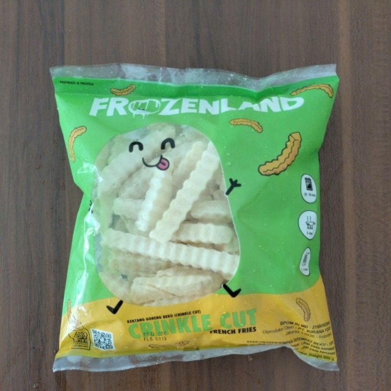 

Frozenland Crinkle Cut 500g