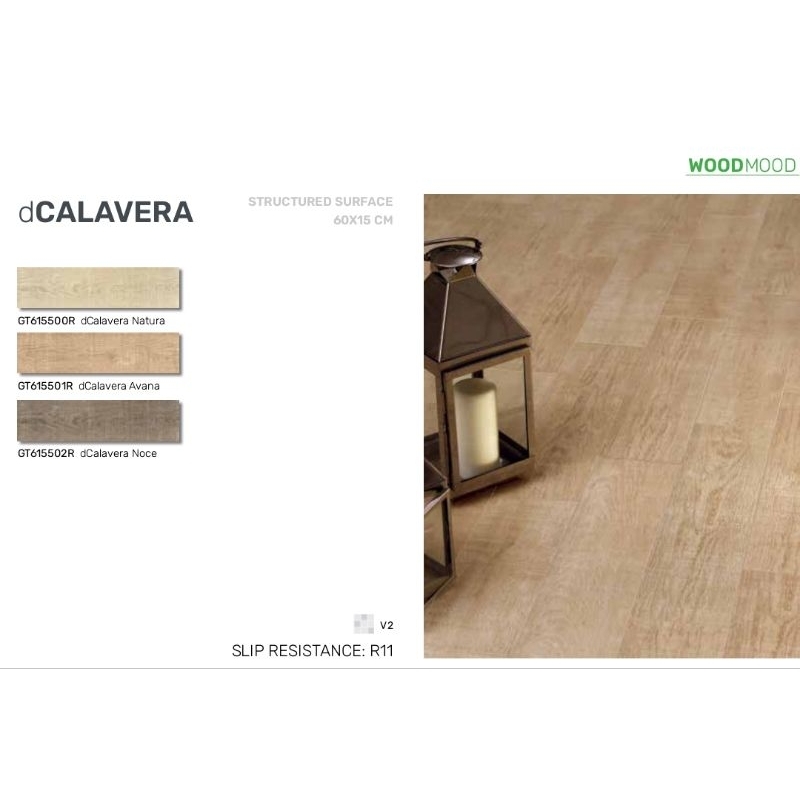 Roman Granit dCalavera 15x60 Calavera matt surface granit lantai dinding tembok indoor outdoor motif