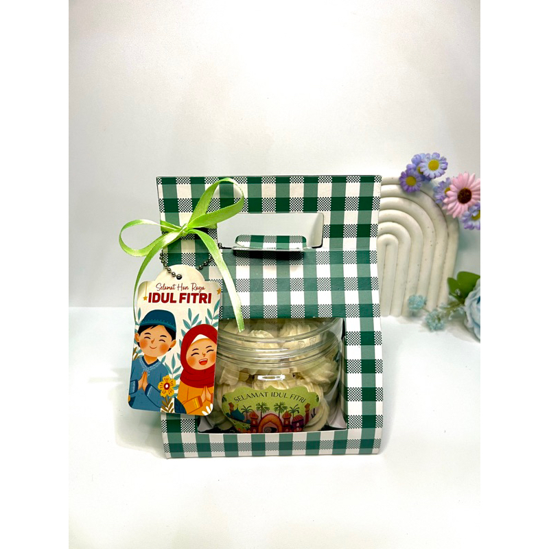 

Packaging Kue Kering Lebaran muat toples 300ml-400ml