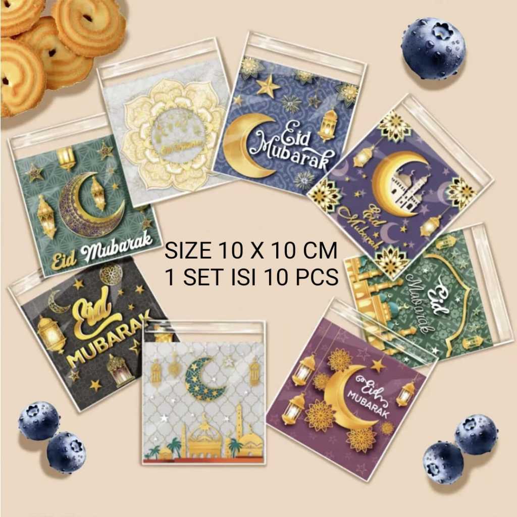 

Plastik Cookies Lebaran Plastik OPP Lem Lebaran Plastik Cookies Idul Fitri - ISI 10 PCS