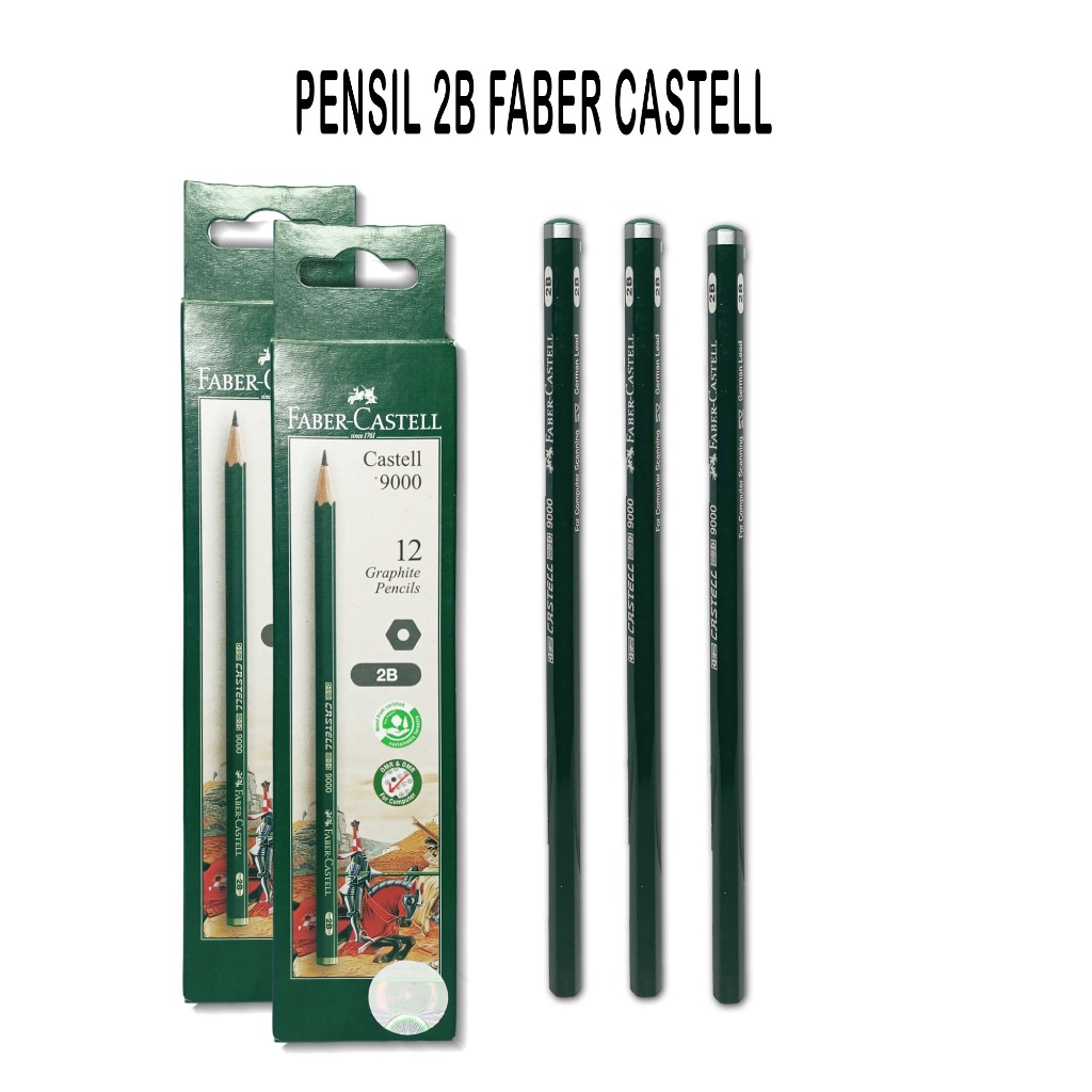 

pensil 2b faber castel / 1 pcs