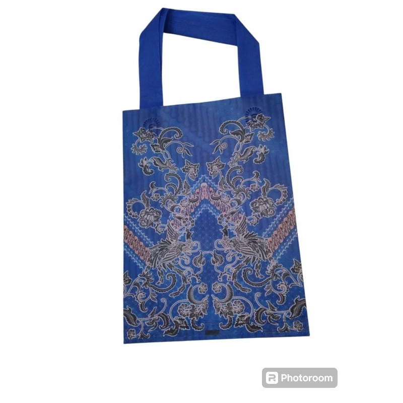 

tas sponbond jinjing batik laminasi souvenir snackbox uk 20x28 {isi 6 pcs}