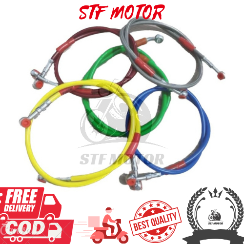 Selang Rem Nmax Aerox Pcx Lexi Depan Ke Belakang 215 Cm SELANG REM MOTOR / SELANG REM KALIPER / SELA