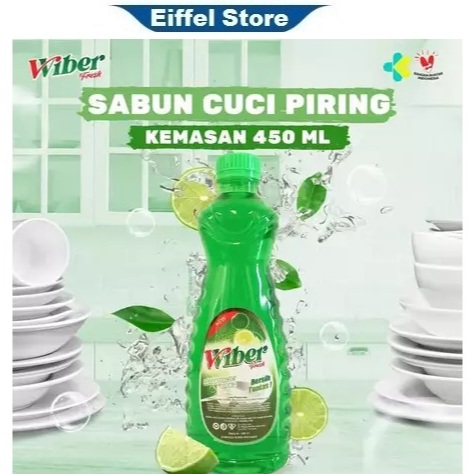 BIG PROMO  Sabun Cuci Piring WIBER 450 ML | Sabun Cuci Piring 450 ML | Sabun Cuci Piring SERBUUU 250