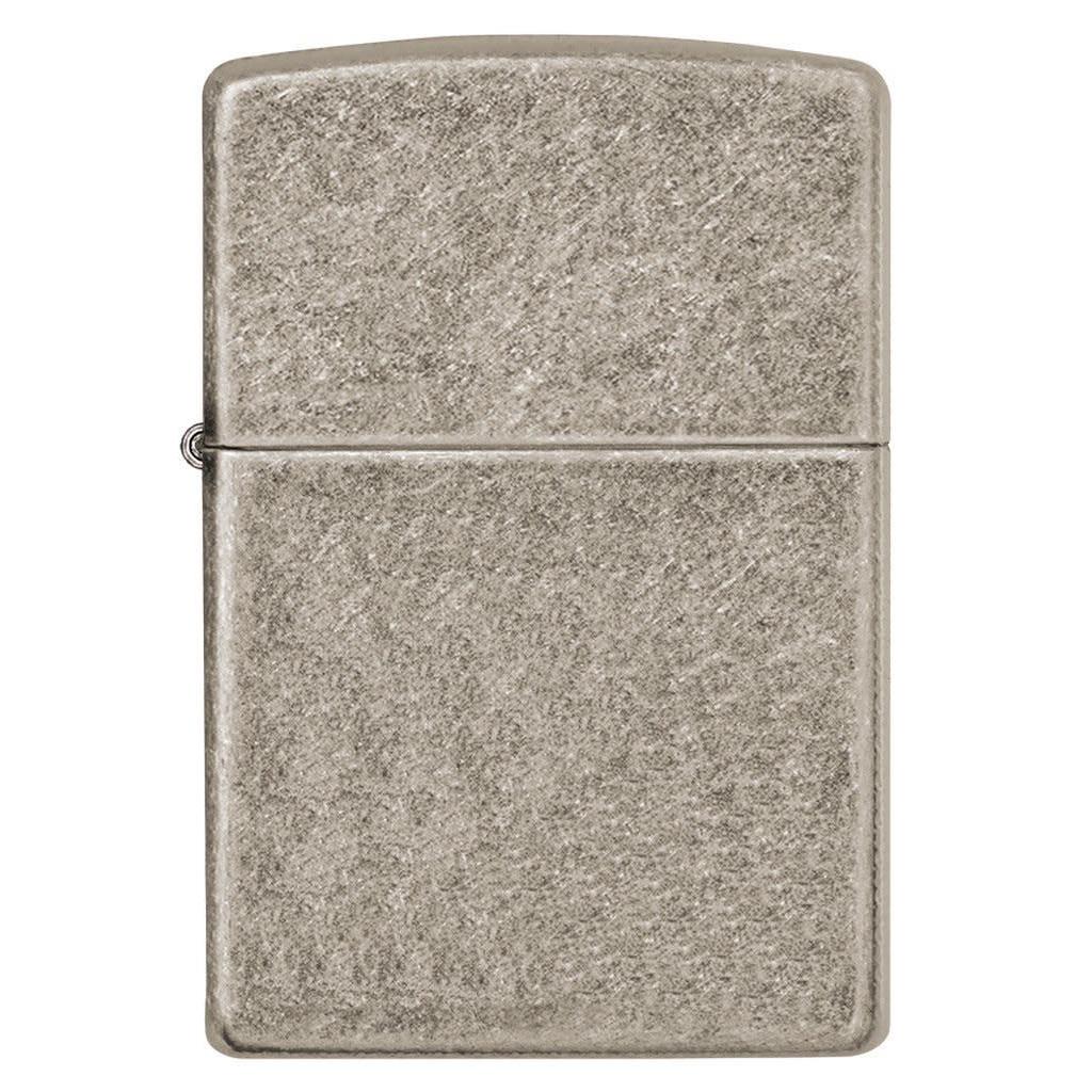 Original Zippo Armor Antique Silver Plate