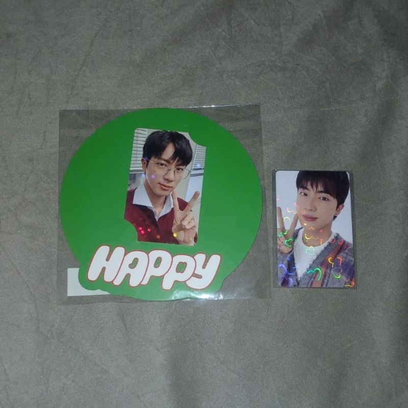 Photocard BTS Jin Happy Pob JPFC Japan