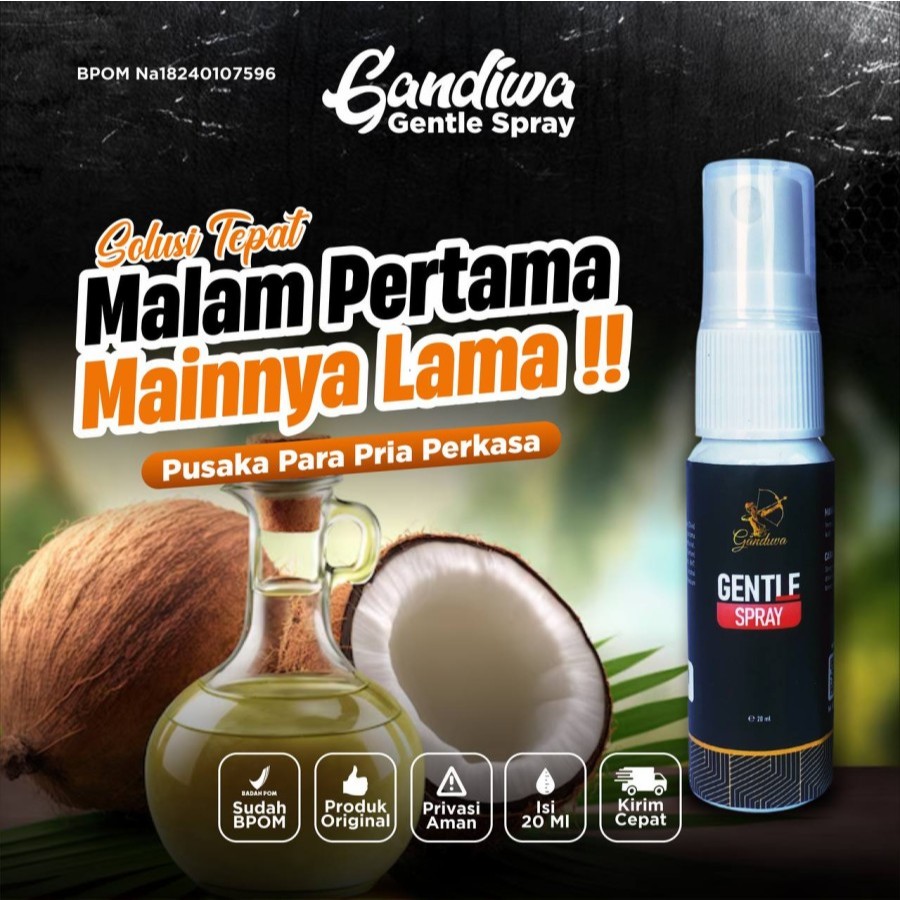 

QH VIRAL PAKET Ampuh Gandiwa madu&spray penambah kebugaran terbaik-PAKET GANDIWA