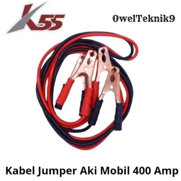 OwelTeknik9 - Kabel Jumper Aki Mobil 400 Amp k55/Booster Cable 400 Amp K55