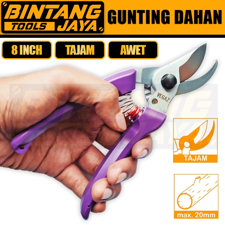 Gunting Ranting 8 Inch Gunting Dahan Bunga Tanaman Gunting Tanaman Kebun Gunting Ranting Buah