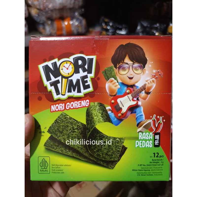 

Nori Time | Nori Goreng Box (isi 12 pcs)