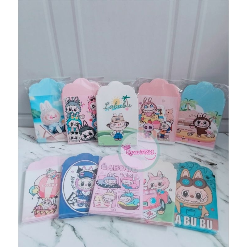 

AMPLOP LEBARAN LABUBU SIAP PAKAI SIZE MEDIUM