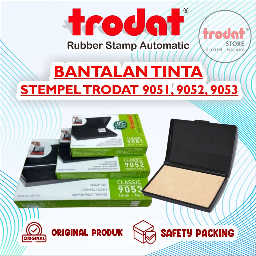 

bantalan Tinta STEMPEL manual TRODAT ORIGINAL
