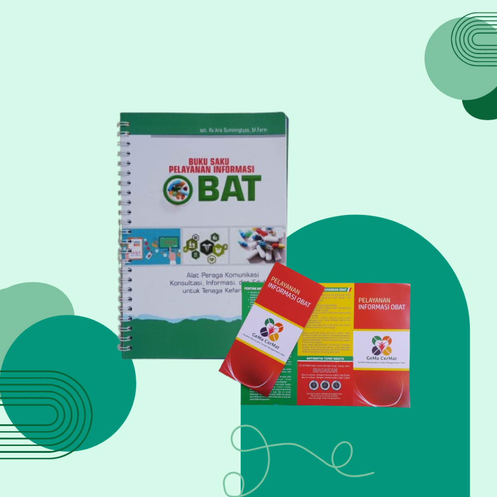 Paket Buku Saku PIO - Buku Saku Apoteker - Buku Kesehatan - Farmasi