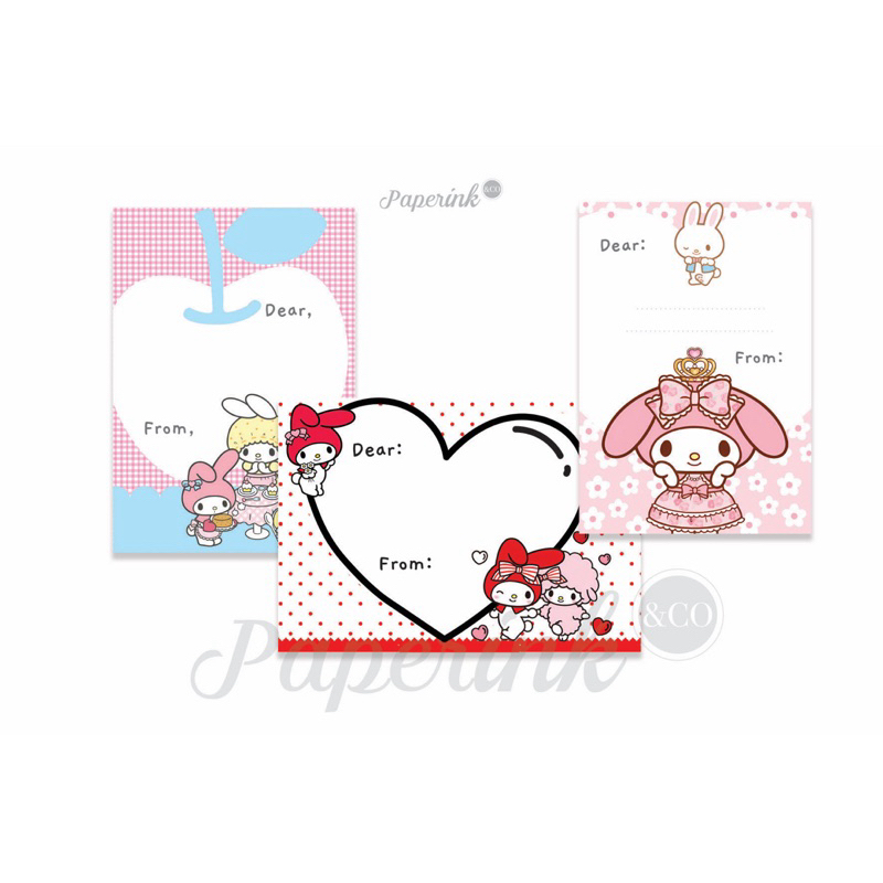 kartu ucapan ulang tahun greeting card birthday sanrio my melody