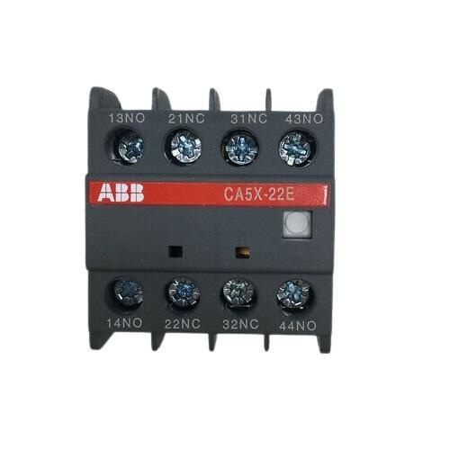 ABB AUXILIARY CONTACT BLOCK CA 5X-22E 1SBN019040R1022