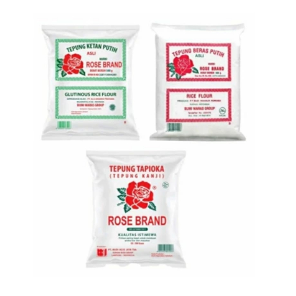 

500gr Rose Brand Aneka Jenis Tepung dari RoseBrand BERAS KETAN TAPIOKA
