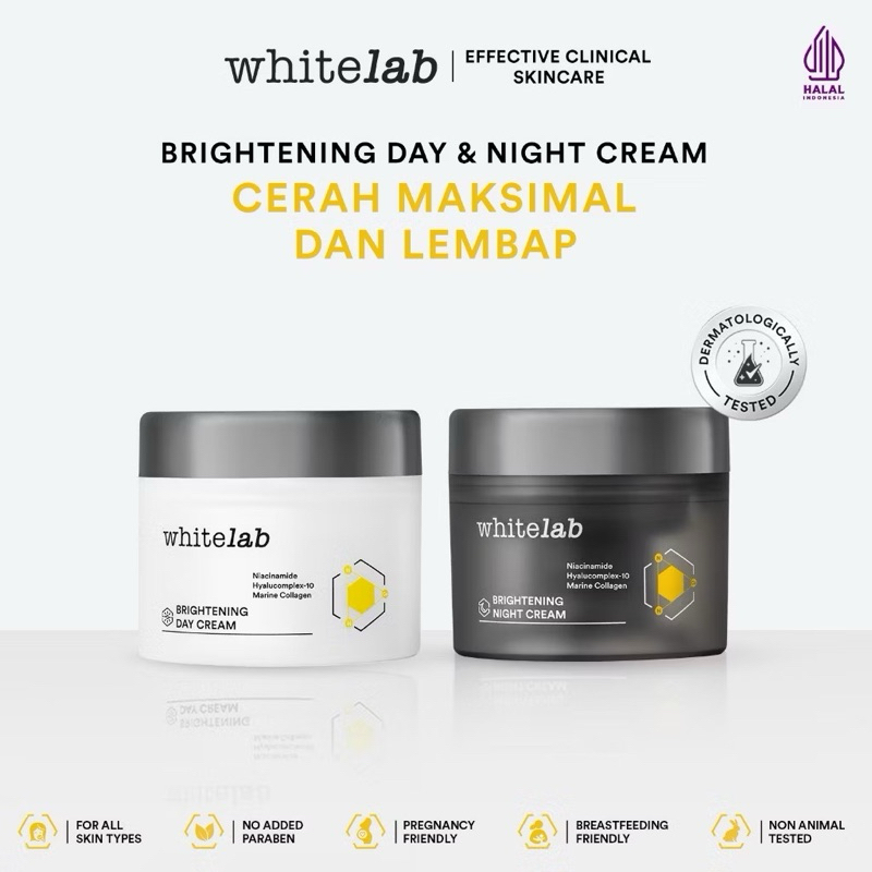 Whitelab Bundling Day Cream & Night Cream