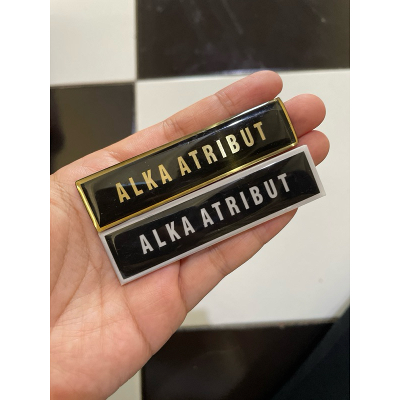 

PAPAN NAMA CUSTOM / NAMETAG CUSTOM