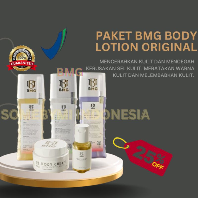 BMG LOTION ORIGINAL, HB DOSTING BMG, BMG BODY LOTION