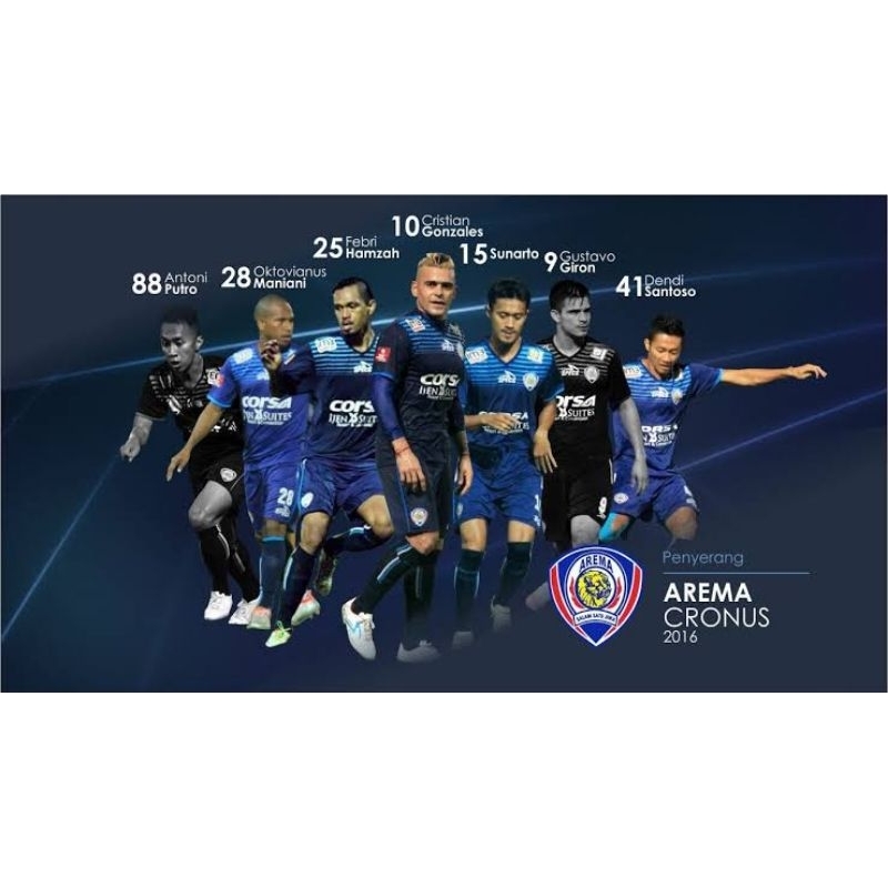 Jersey Arema FC home 2016/2017