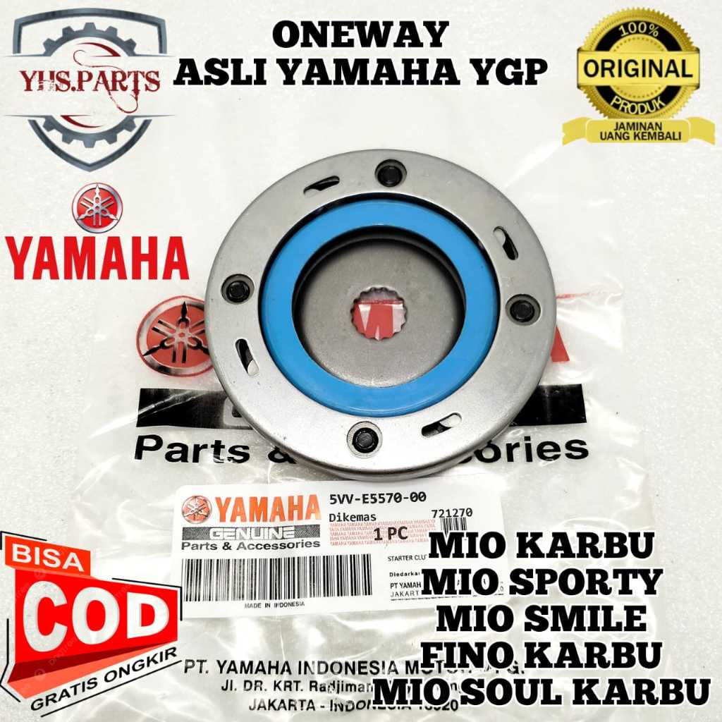ASLI ORIGINAL ONEWAY PELOR STATER YAMAHA YGP MIO LAMA SPORTY SMILE FINO SOUL KARBU ONE WAY STARTER