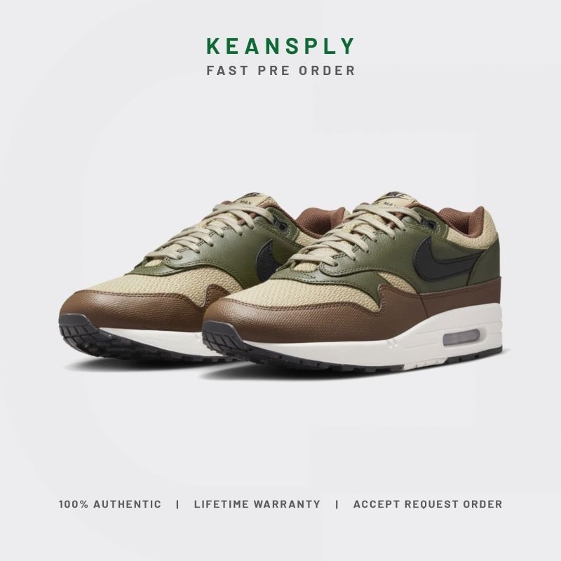 Air Max 1 Essential Prm Neutral Olive Cacao Wow HF1516-200