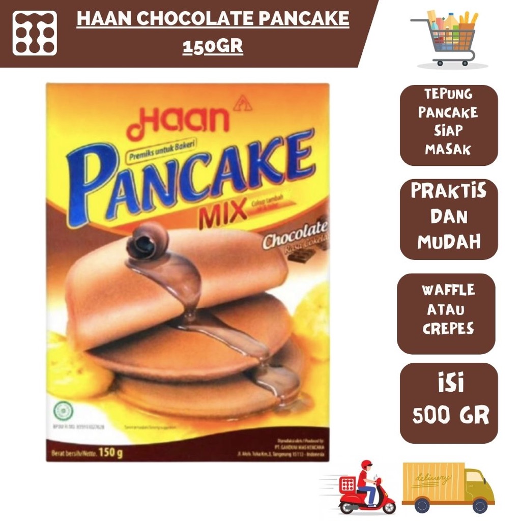 

HAAN CHOCOLATE PANCAKE 150 GRAM