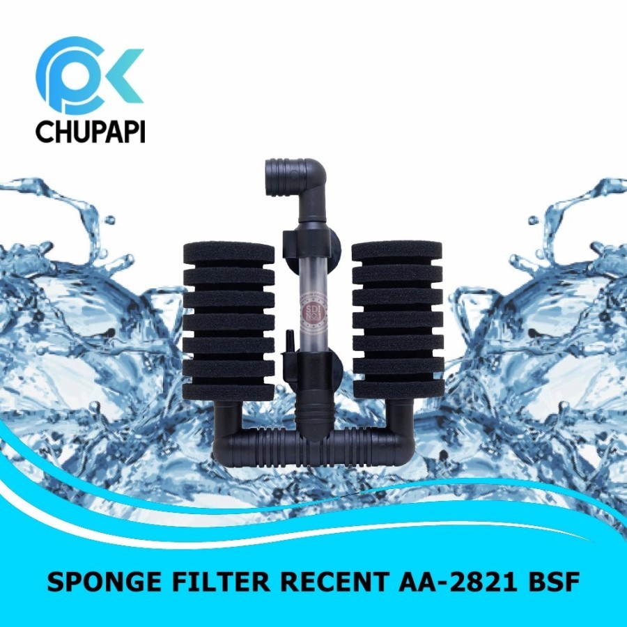 Bio Sponge Filter Aquarium Recent AA 2821 BSF