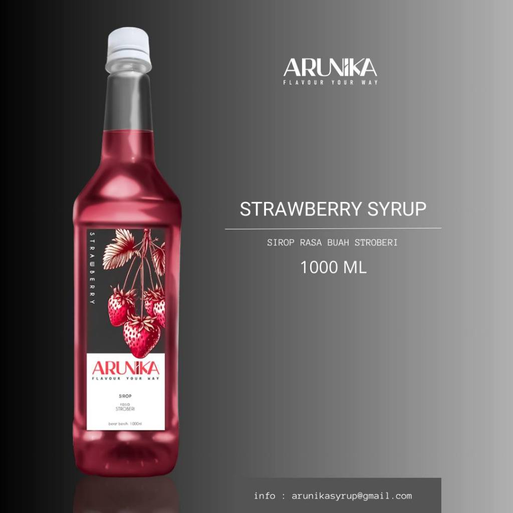 

ARUNIKA STRAWBERRY SYRUP 1000 ML