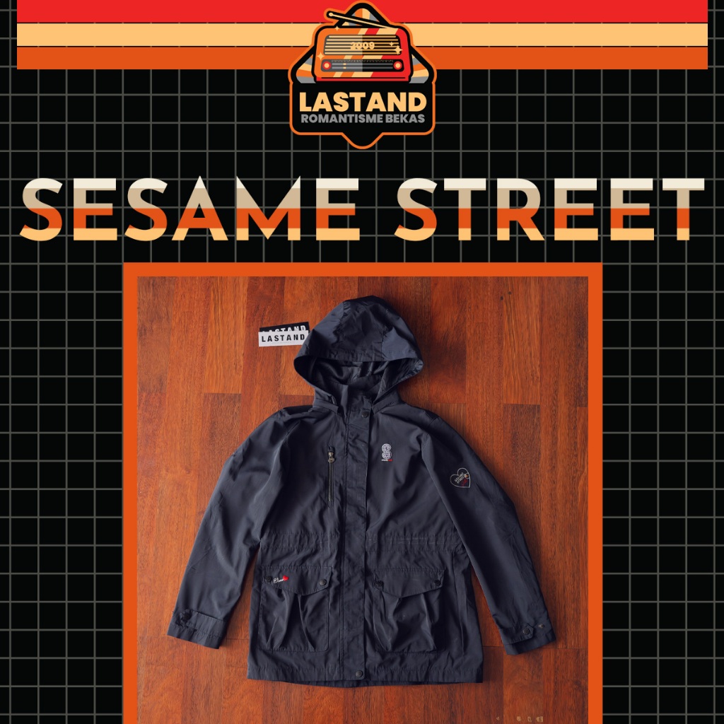 Jaket Sesame Street Official