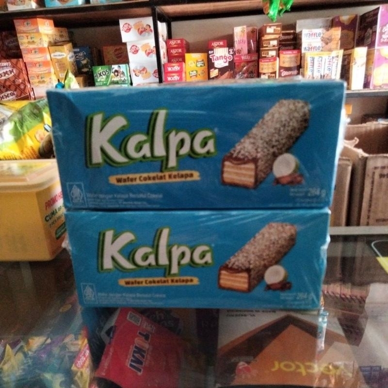 

KALPA WAFER COKELAT KELAPA 2000( ISI 12PCS)