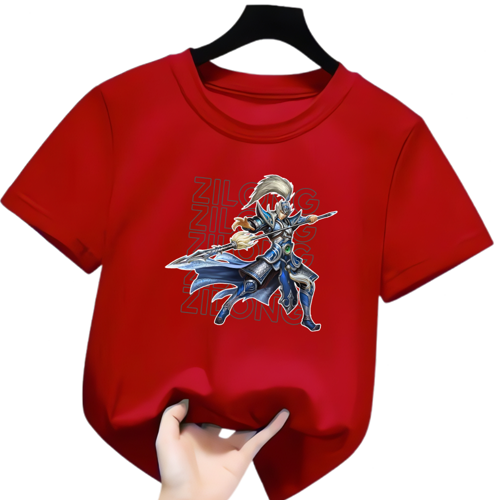 Kaos atasan anak-anak DISTRO UNISEX edisi GAMERS (MOBILE LEGEND) untuk anak usia 2-12 tahun