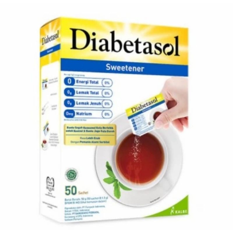 

JKL DIABETASOL SWEETENER REPACKING isi 50s