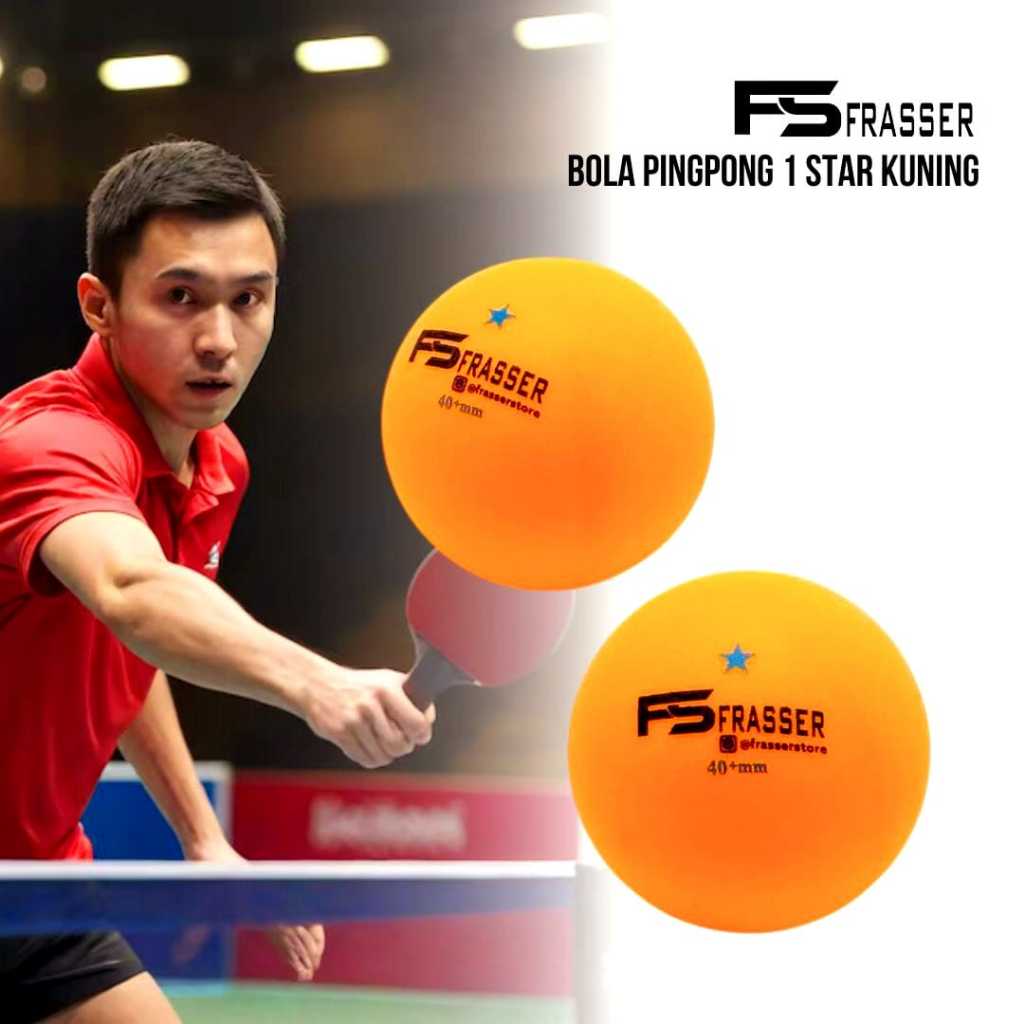 Frasser Bola Pingpong Bola Tenis Meja ABS BLPP 08