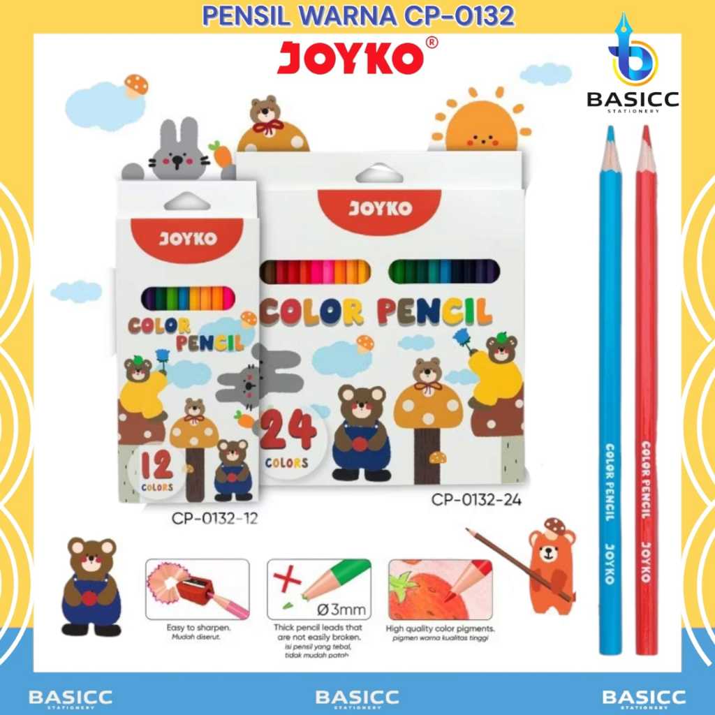 

Joyko Pensil Warna / Color Pencil CP-0132