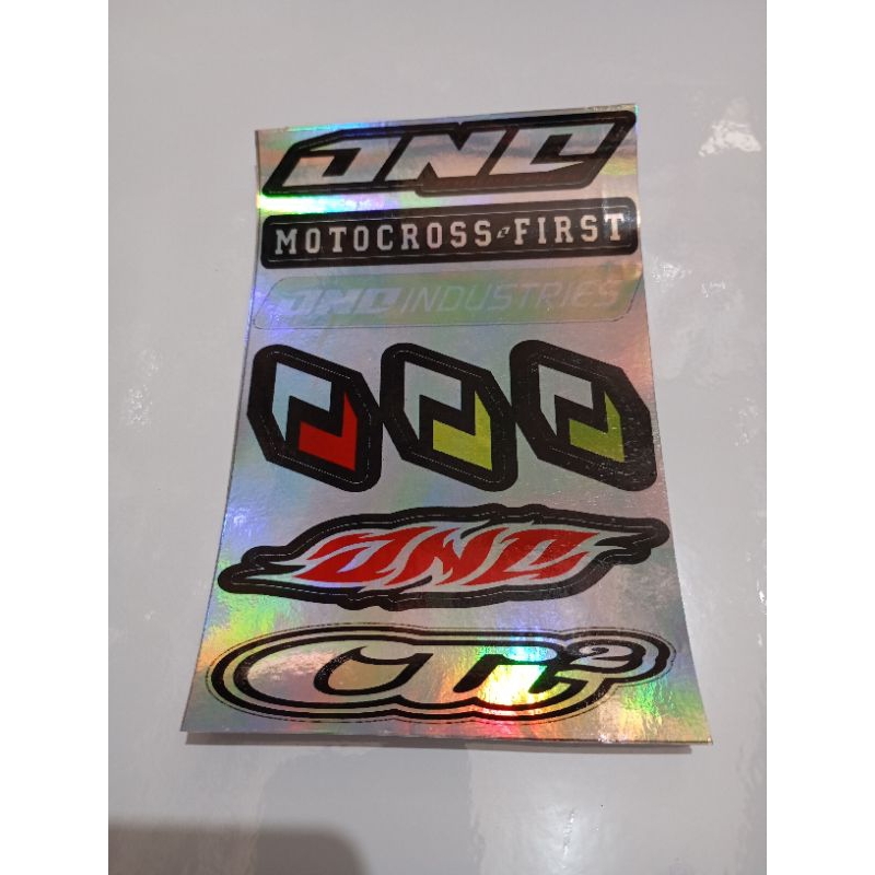 

Stiker tulisan papan hologram