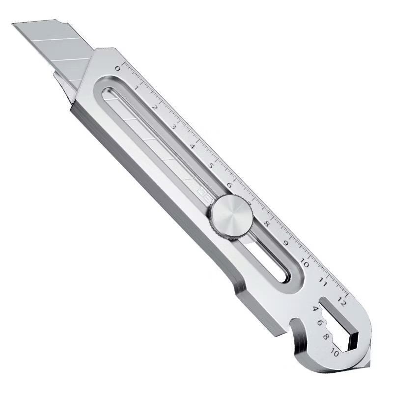 

Pisau Baja Cutter Tajam Besar Kater Stainless Anti Karat Bahan Kuat Tebal Bagus Multifungsi