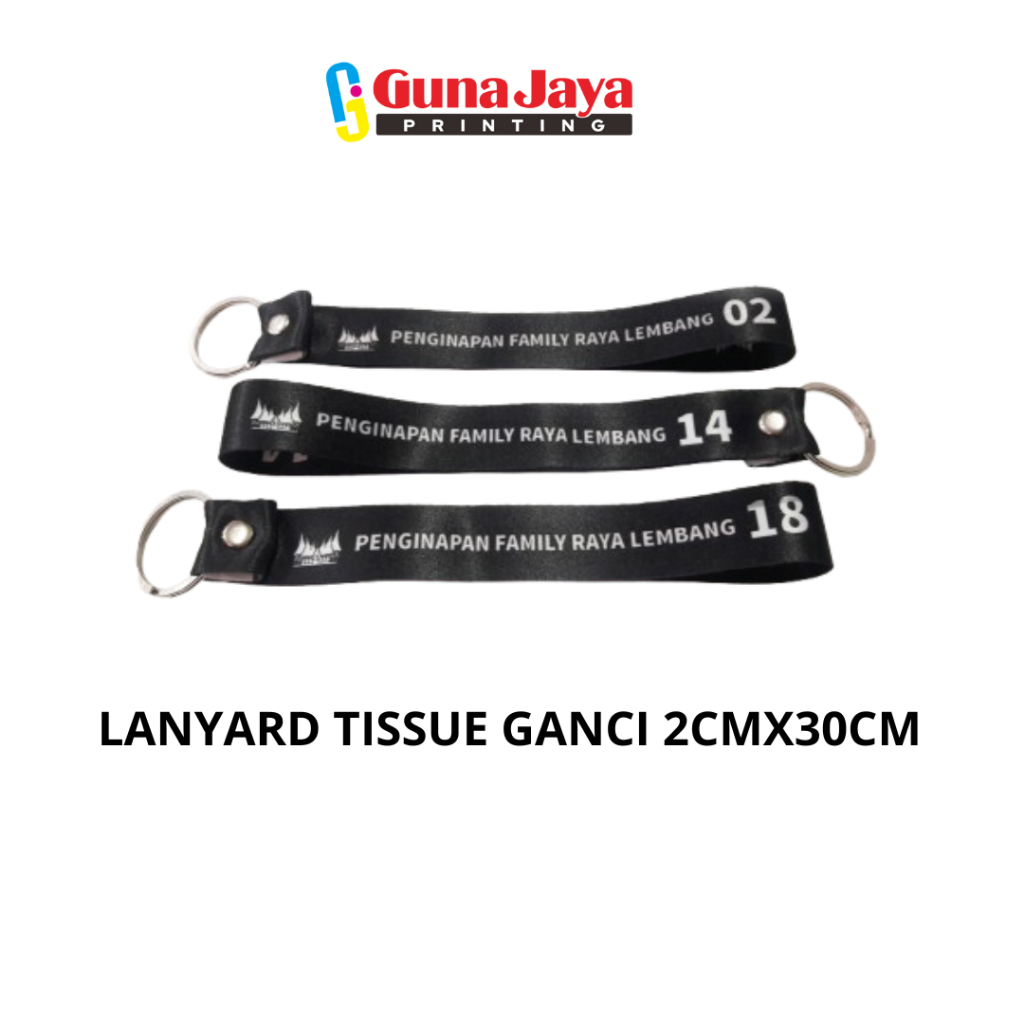 

LANYARD TISSUE GANCI 2CMX30CM