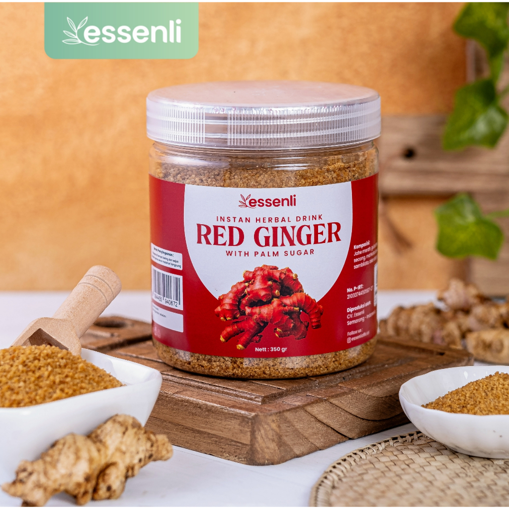 

ESSENLI Bubuk Minuman Instan Jahe Merah / Red Ginger Instan