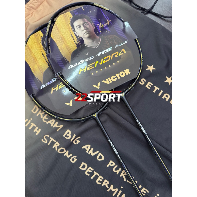 Raket Badminton Victor Auraspeed HS Plus Hendra Setiawan Edition Original