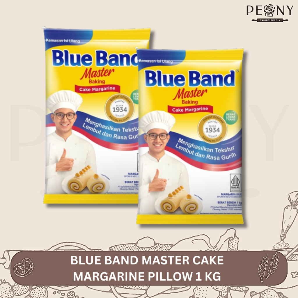 

BLUE BAND MASTER CAKE MARGARINE PILLOW 1 KG