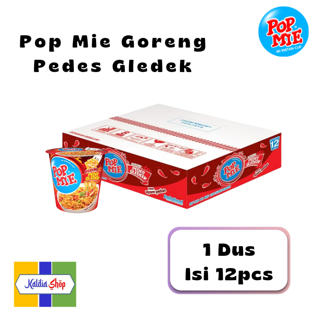 

Mie Pop Mie Goreng Pedes Gledek 1 Dus